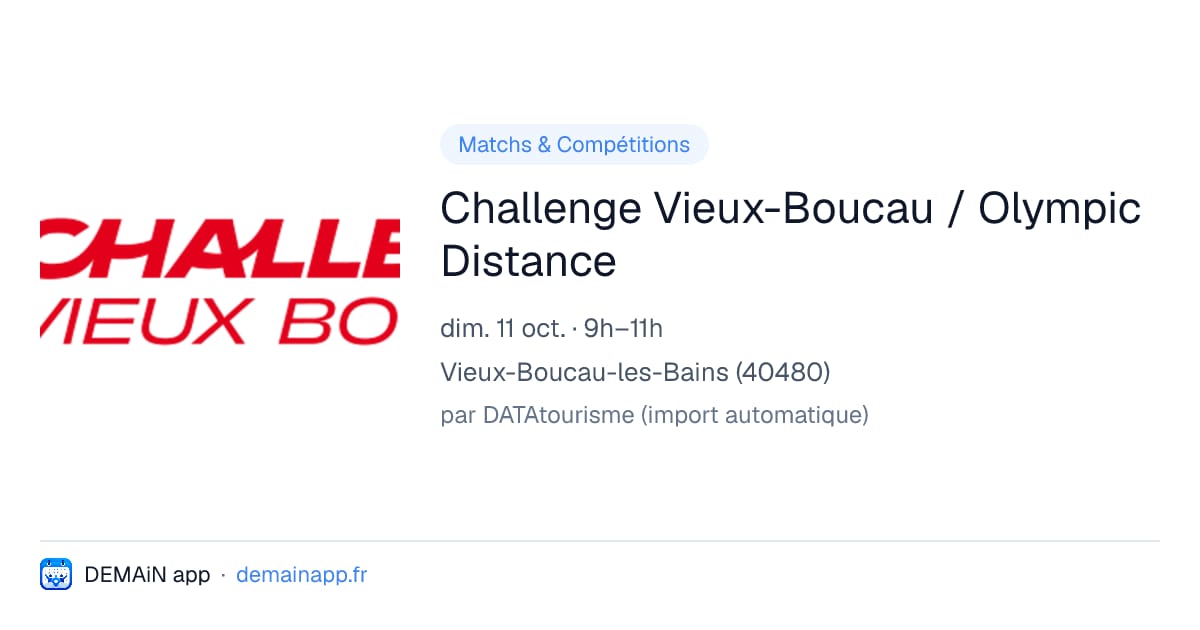 Challenge Vieux-Boucau / Olympic Distance — Vieux-Boucau-les-Bains
