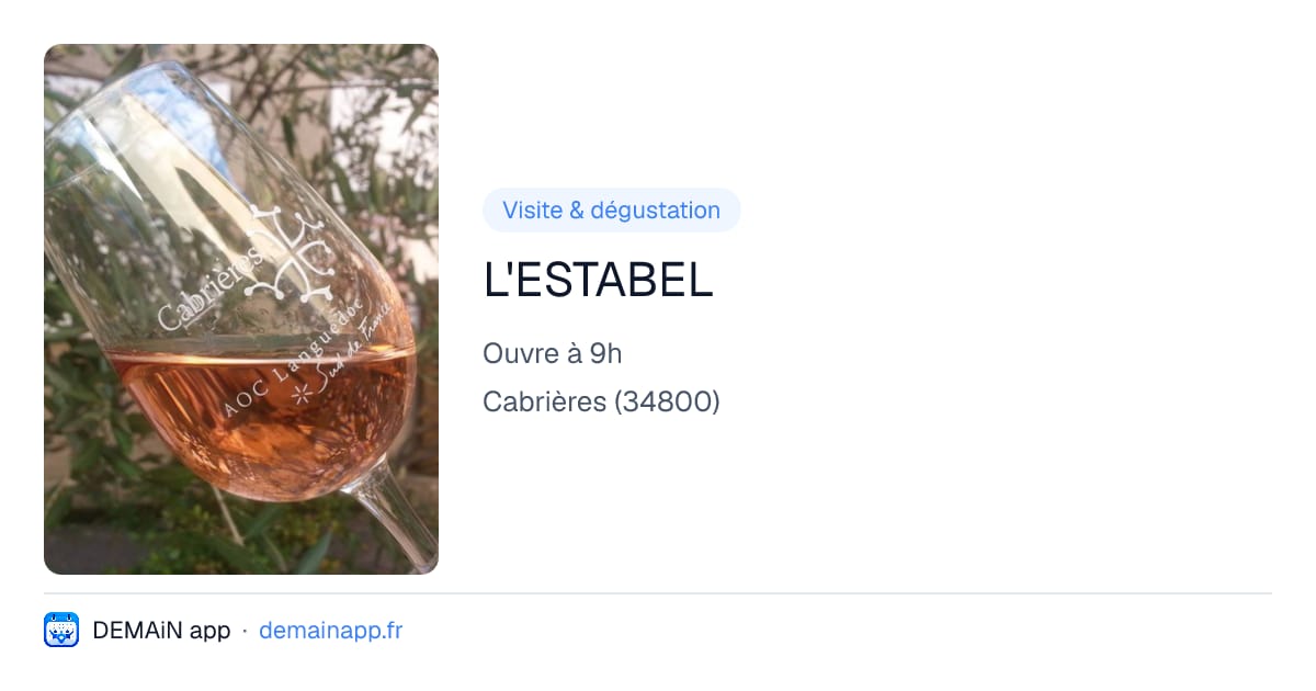 L'ESTABEL — Cabrières