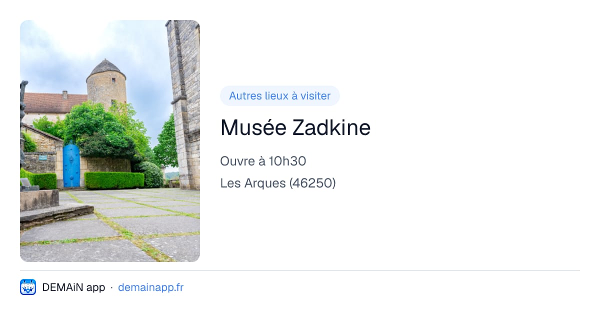 Musée Zadkine — Les Arques