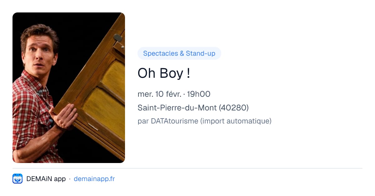 Oh Boy ! — Saint-Pierre-du-Mont
