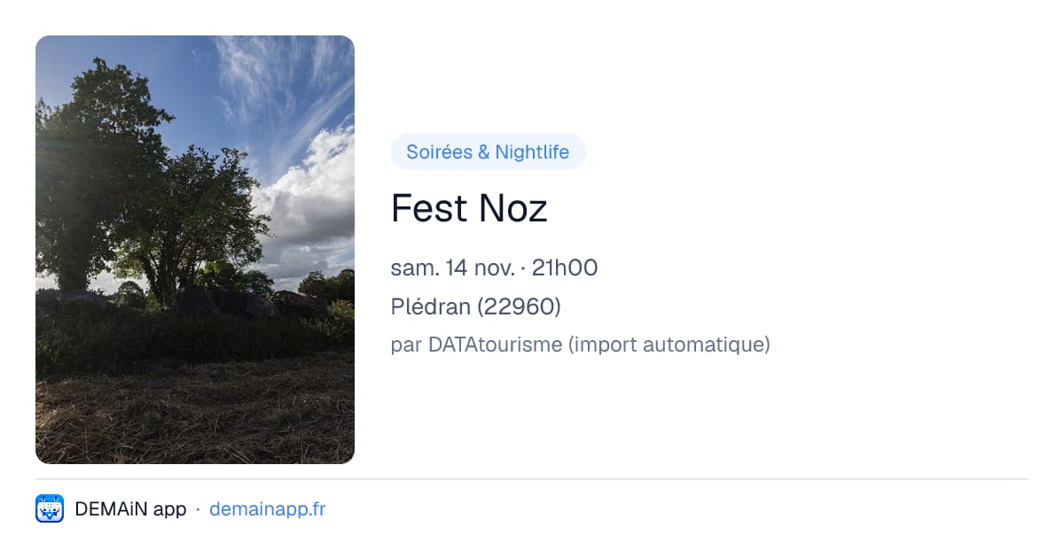 Fest Noz — Plédran