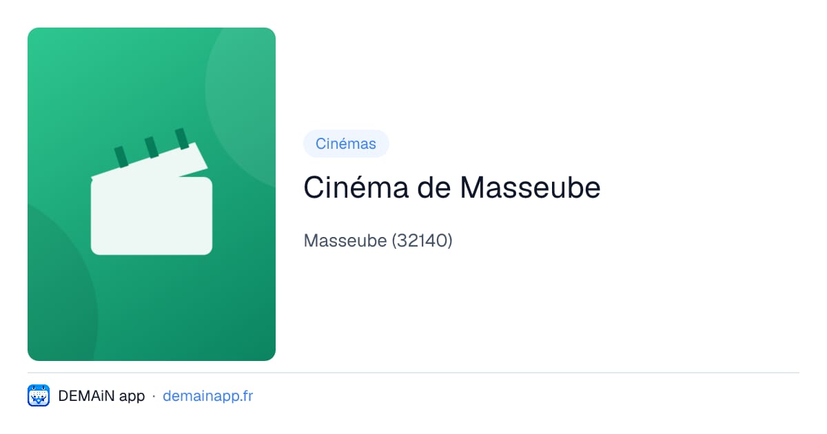 Cinéma de Masseube — Masseube