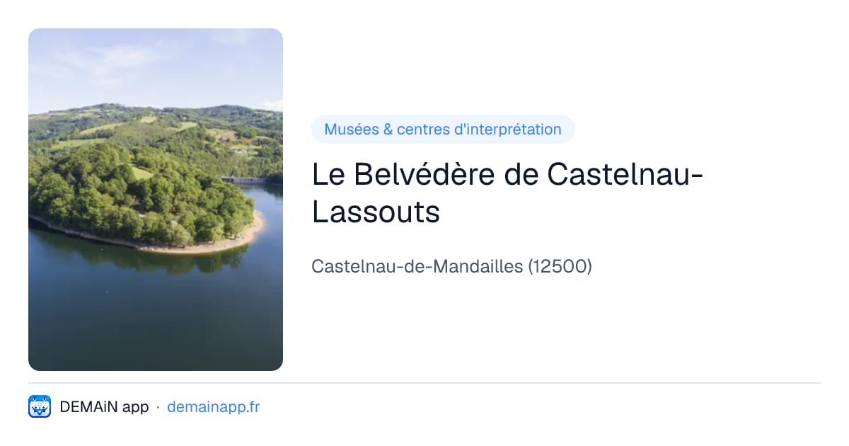 Le Belvédère de Castelnau-Lassouts — Castelnau-de-Mandailles