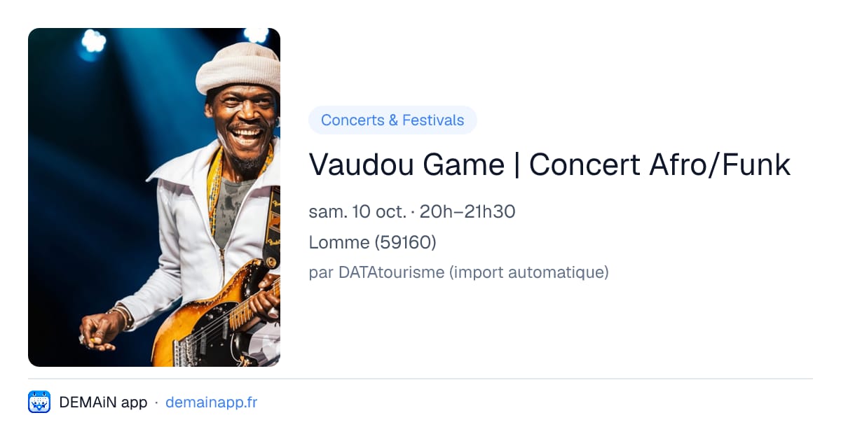 Vaudou Game | Concert Afro/Funk — Lomme