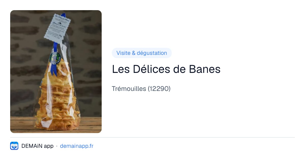 Les Délices de Banes — Trémouilles