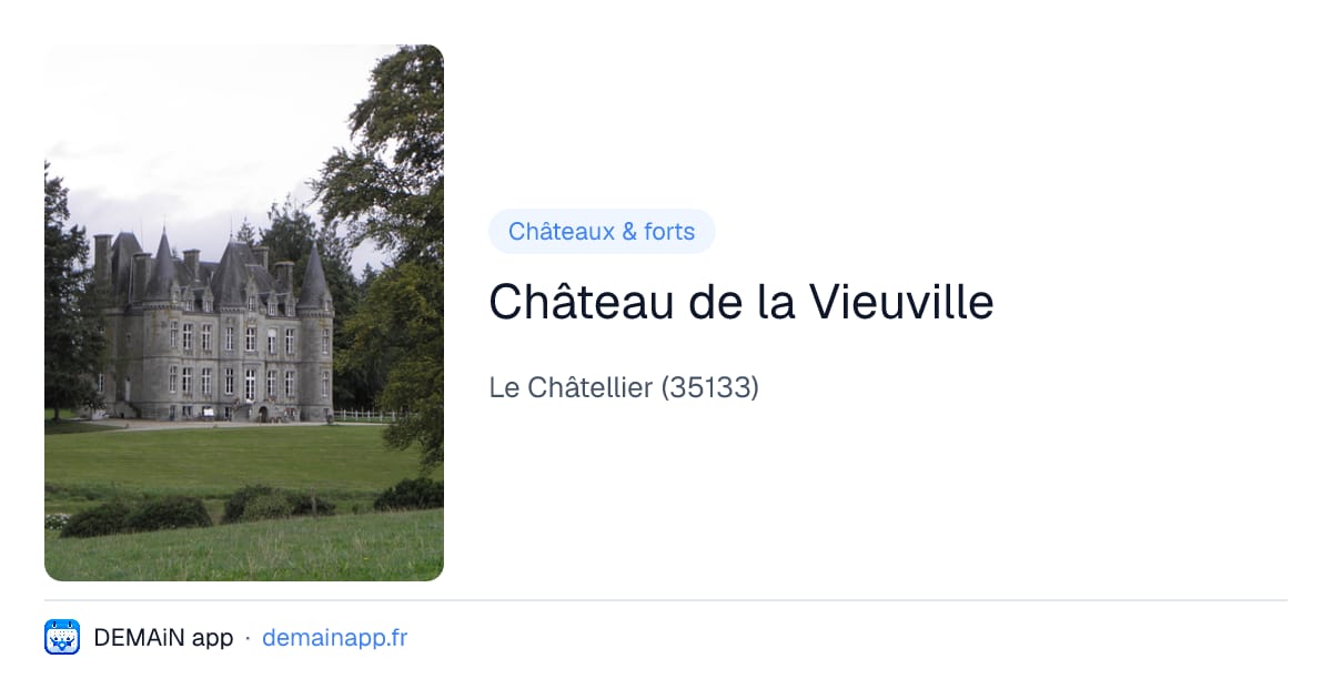 Château de la Vieuville — Le Châtellier