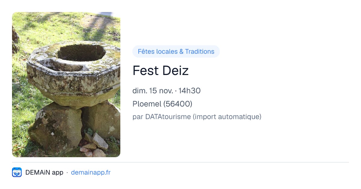 Fest Deiz — Ploemel