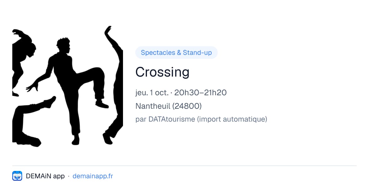 Crossing — Nantheuil