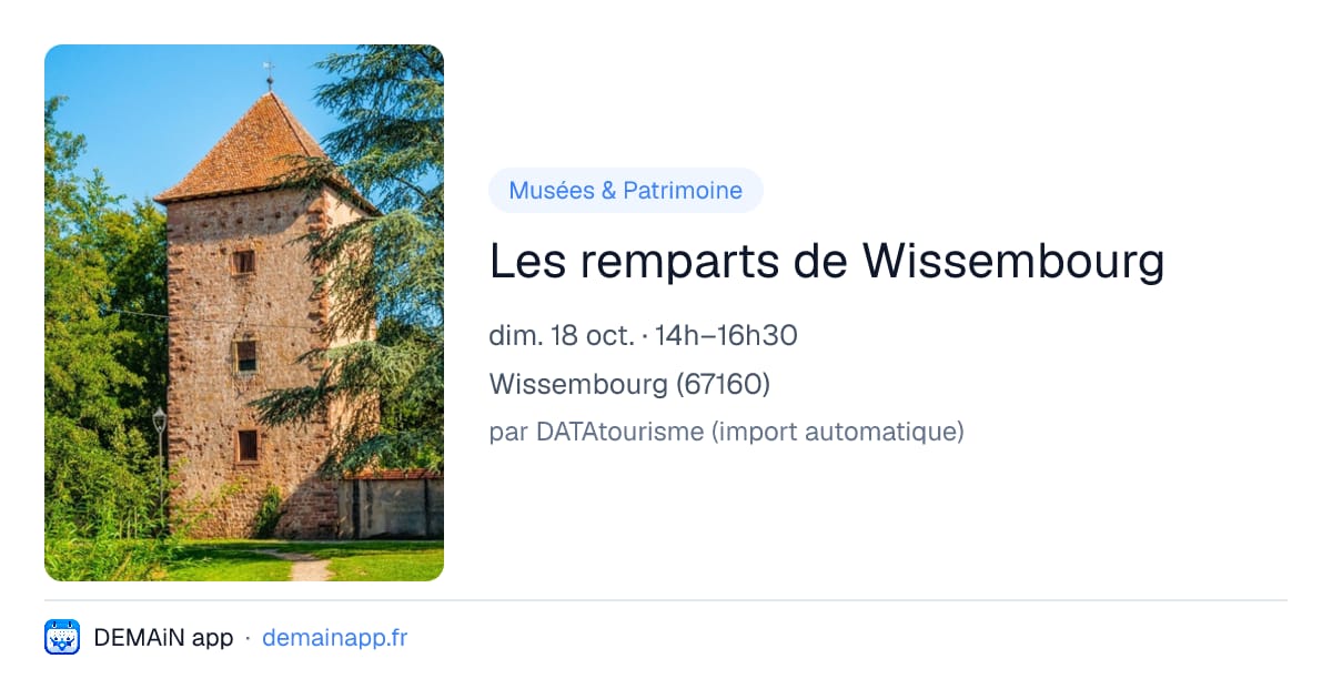Les remparts de Wissembourg — Wissembourg