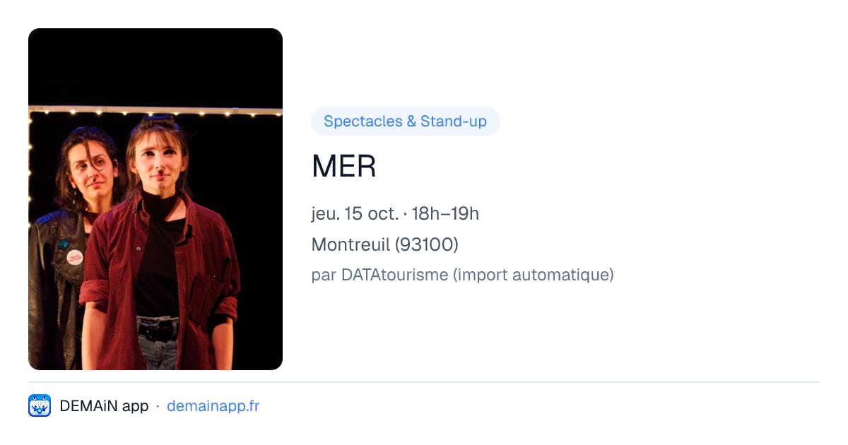 MER — Montreuil