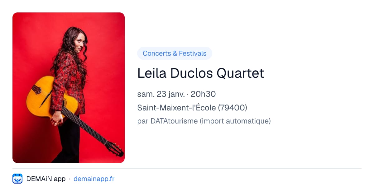 Leila Duclos Quartet — Saint-Maixent-l'École