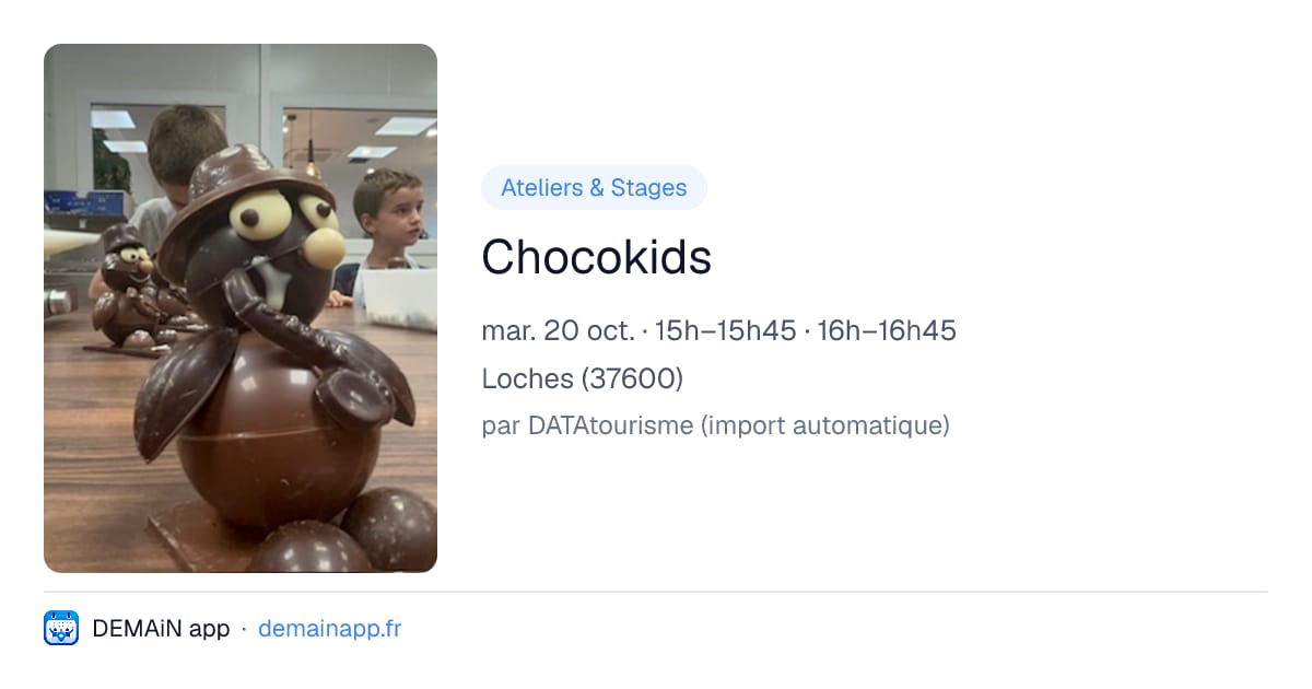 Chocokids — Loches