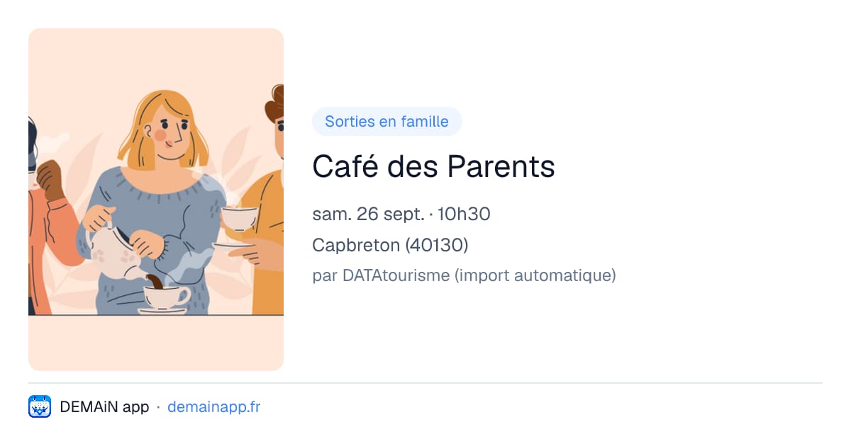 Café des Parents — Capbreton