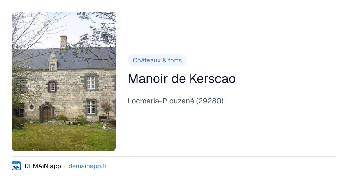Manoir de Kerscao — Locmaria-Plouzané