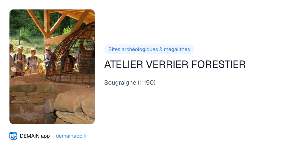 ATELIER VERRIER FORESTIER — Sougraigne