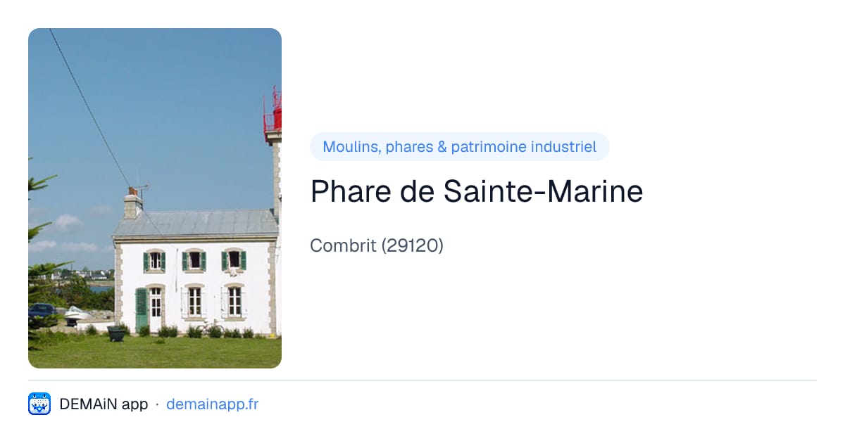 Phare de Sainte-Marine — Combrit