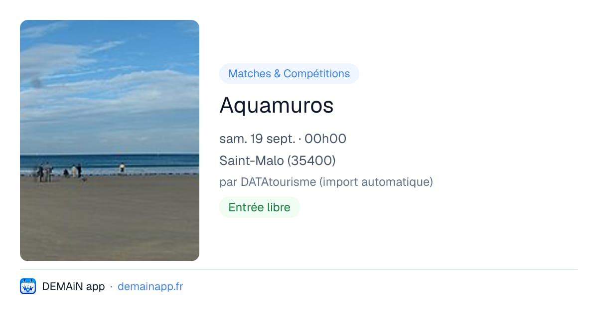 Aquamuros — Saint-Malo