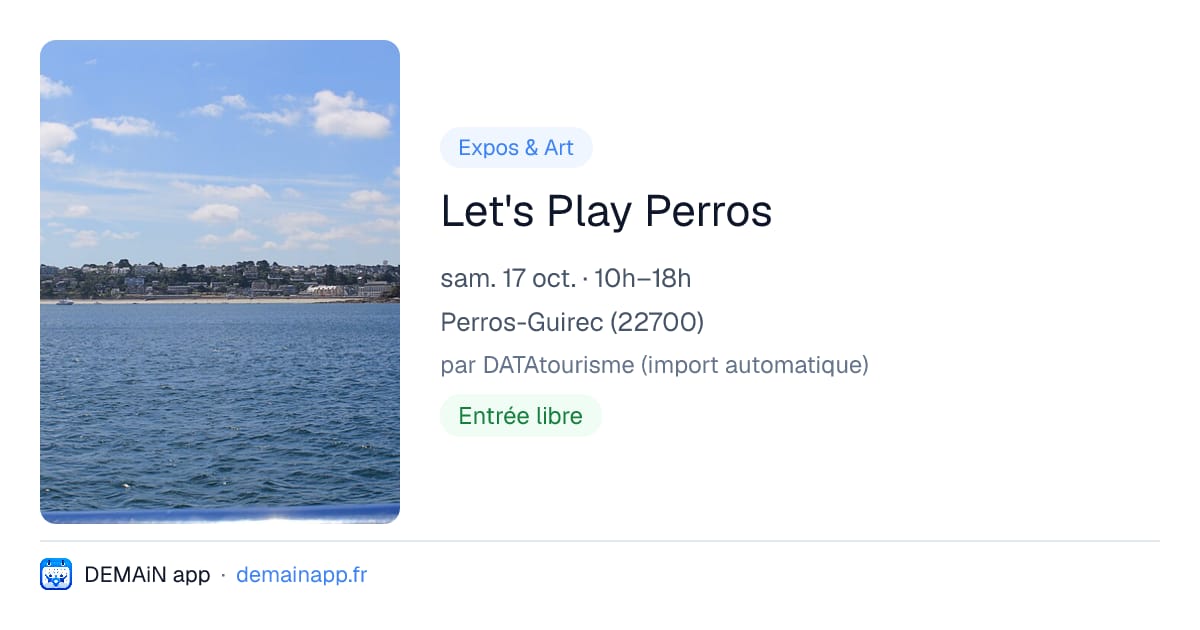 Let's Play Perros — Perros-Guirec