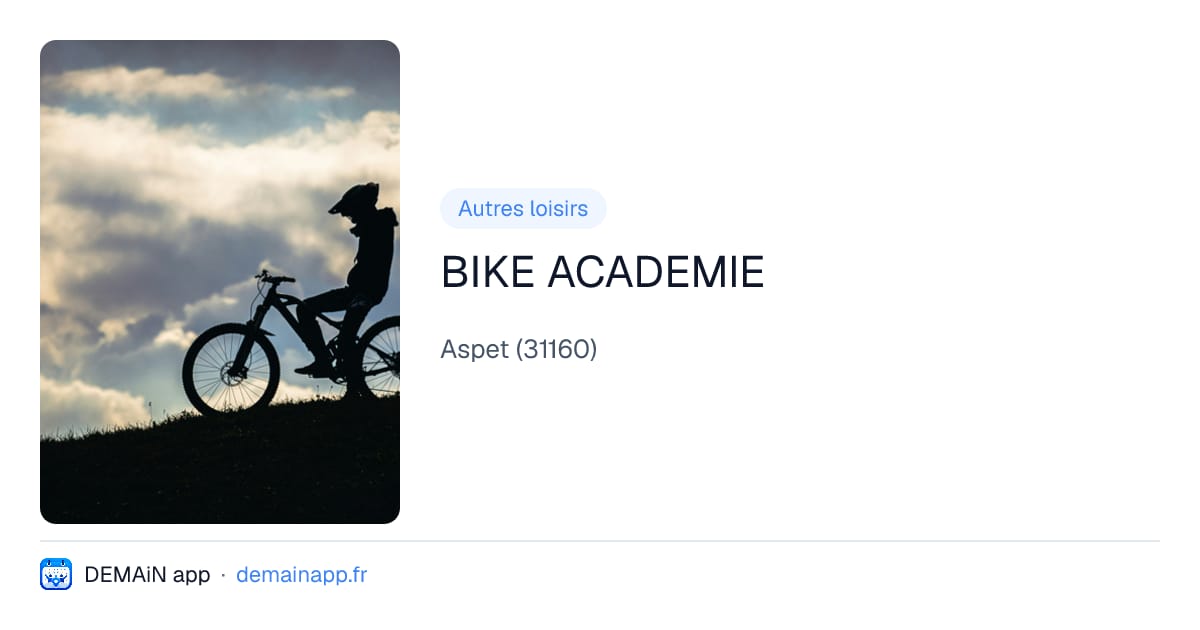 BIKE ACADEMIE — Aspet