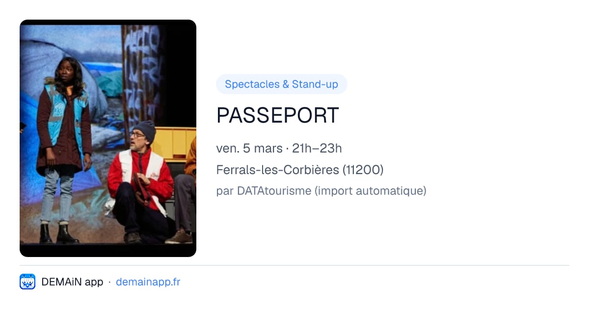 PASSEPORT — Ferrals-les-Corbières