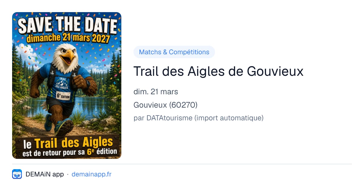 Trail des Aigles de Gouvieux — Gouvieux