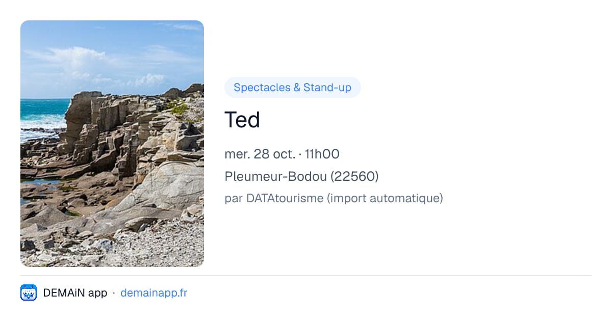 Ted — Pleumeur-Bodou