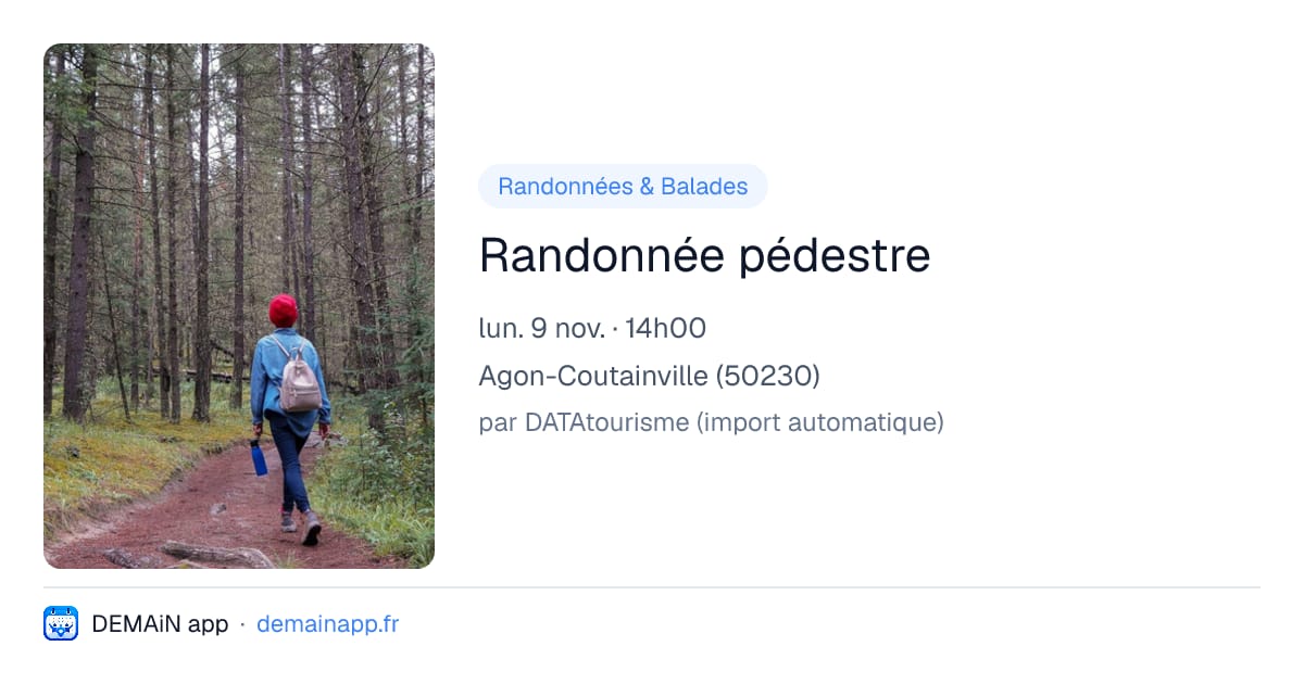 Randonnée pédestre — Agon-Coutainville
