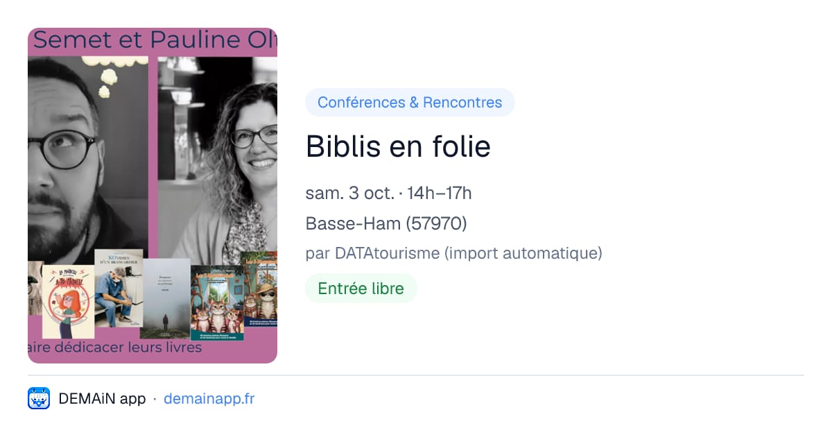 Biblis en folie — Basse-Ham