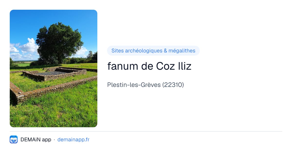 fanum de Coz Iliz — Plestin-les-Grèves