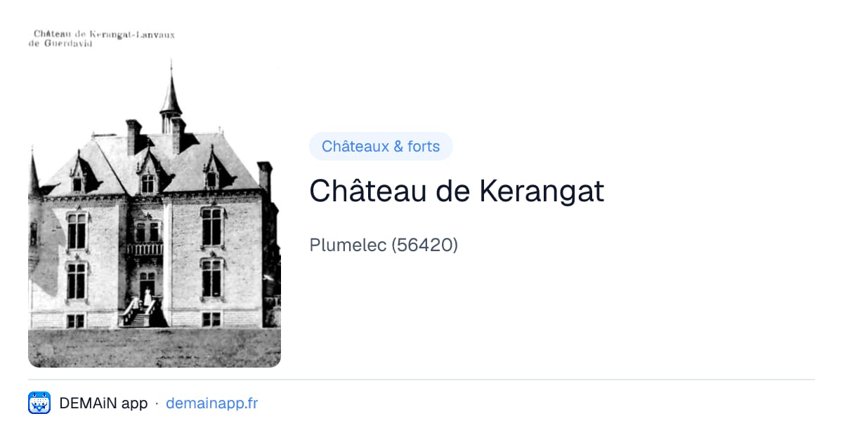 Château de Kerangat — Plumelec