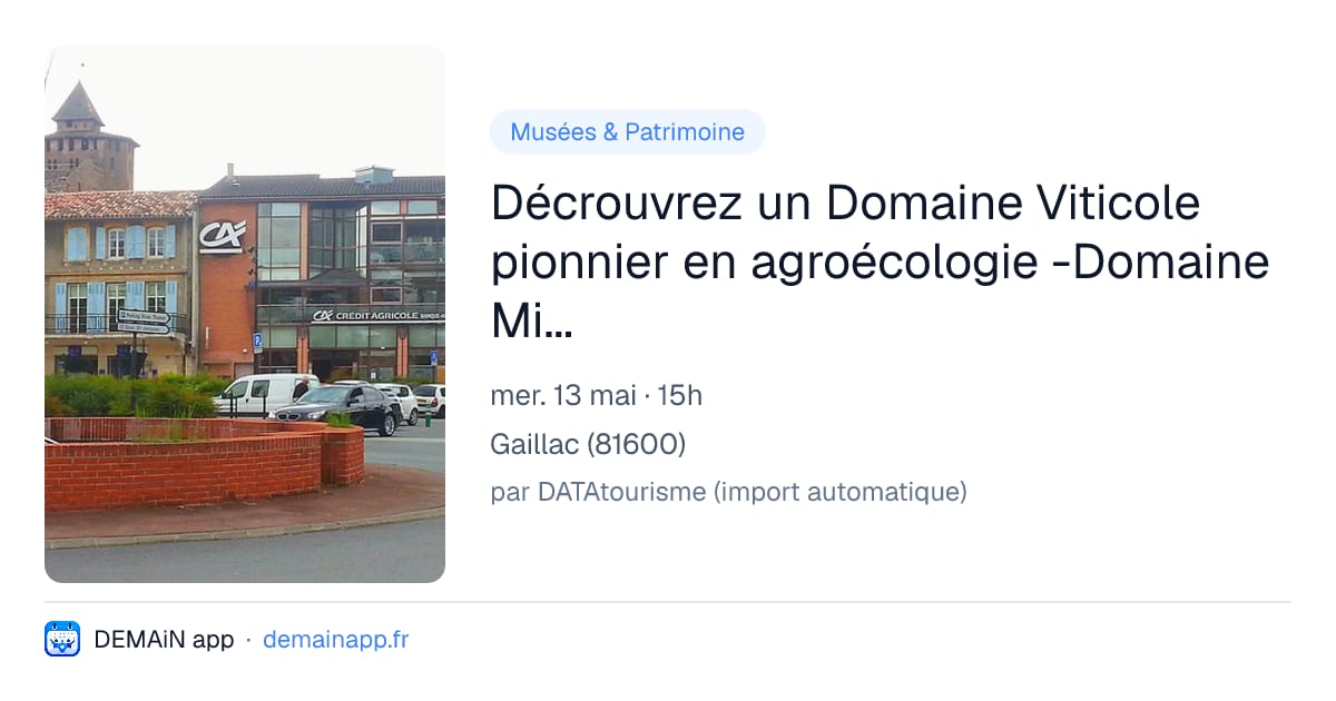 Décrouvrez un Domaine Viticole pionnier en agroécologie -Domaine Miche Issaly — Gaillac