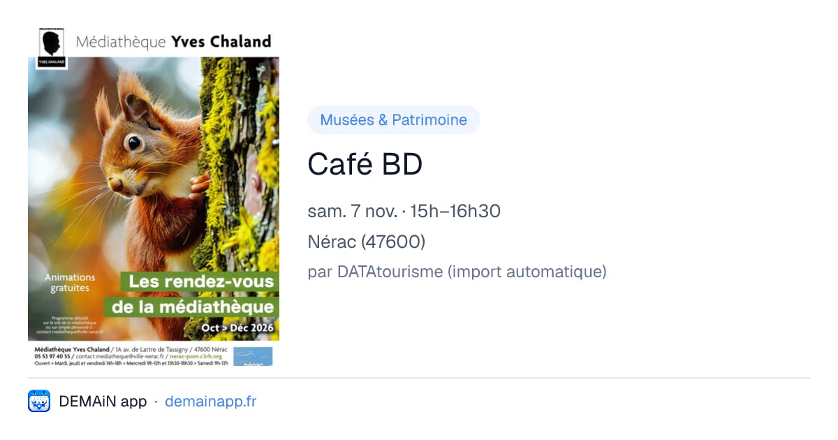 Café BD — Nérac