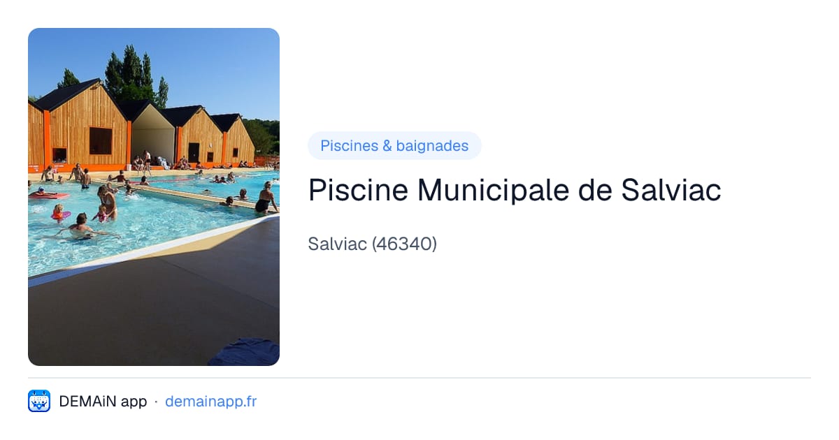 Piscine Municipale de Salviac — Salviac