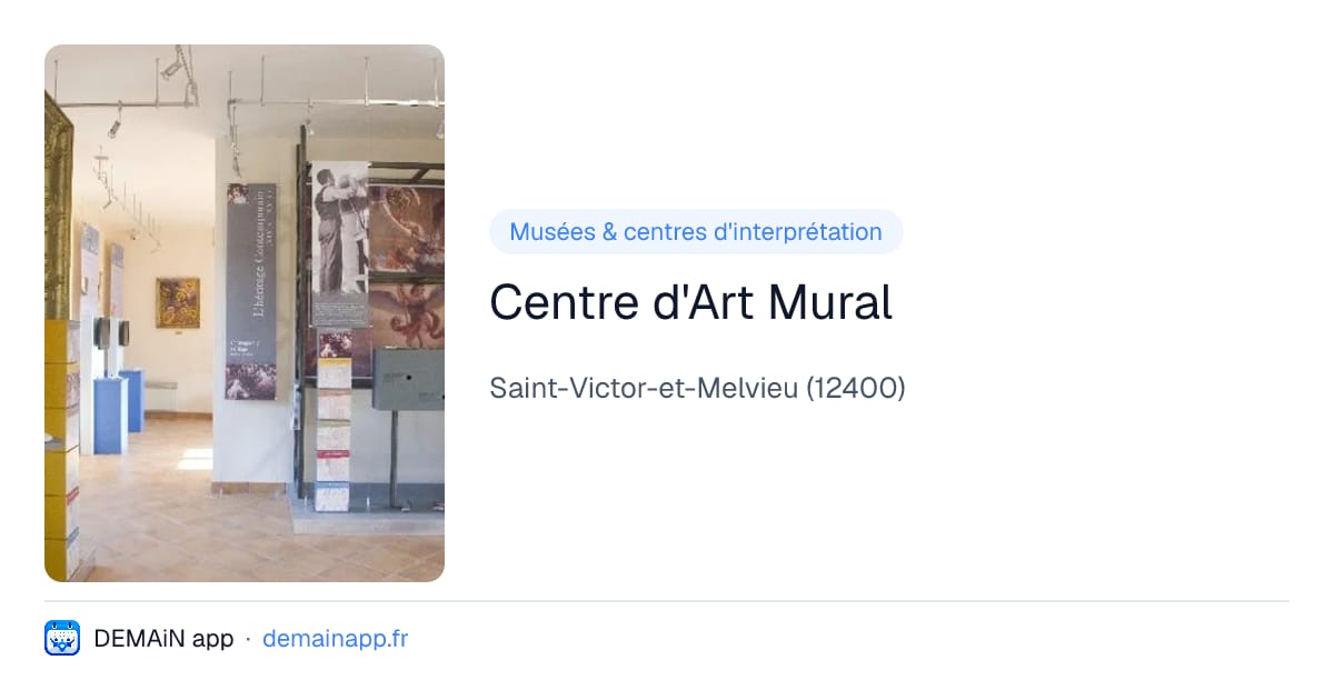 Centre d'Art Mural — Saint-Victor-et-Melvieu