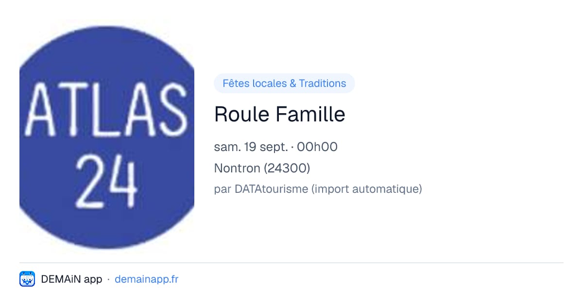 Roule Famille — Nontron