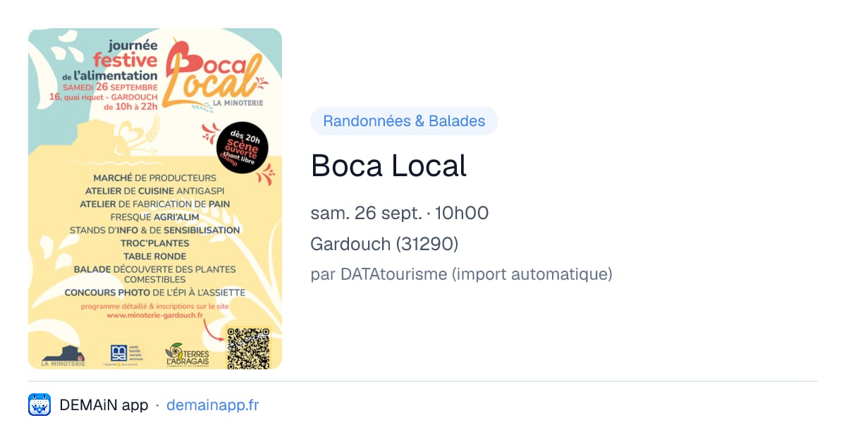 Boca Local — Gardouch