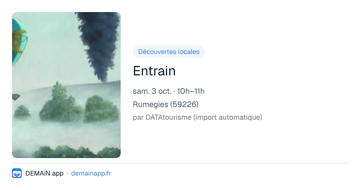 Entrain — Rumegies