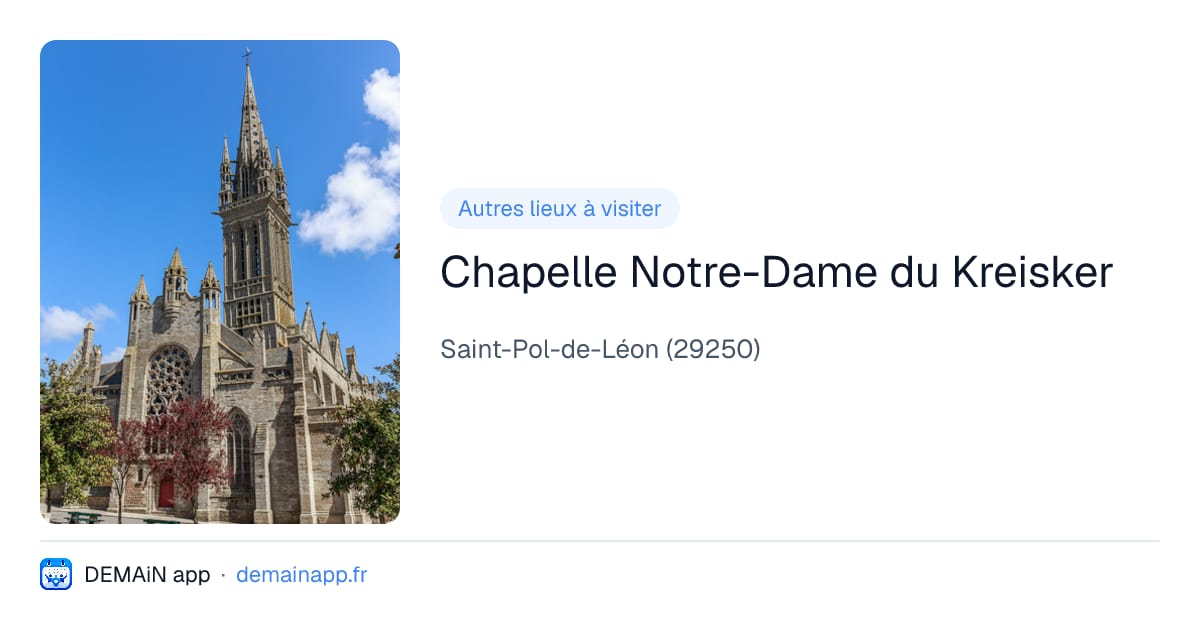 Chapelle Notre-Dame du Kreisker — Saint-Pol-de-Léon