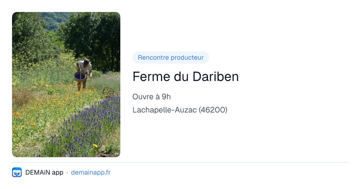 Ferme du Dariben — Lachapelle-Auzac