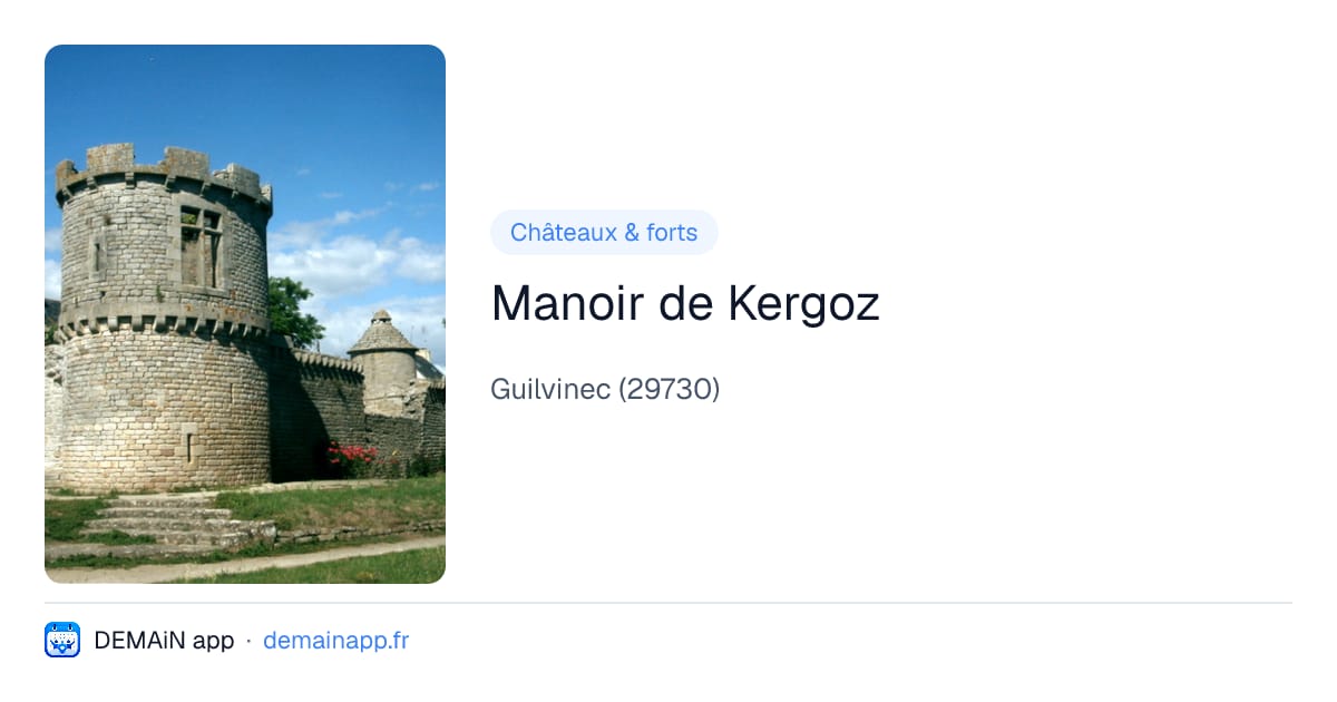 Manoir de Kergoz — Guilvinec