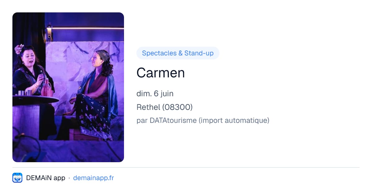 Carmen — Rethel
