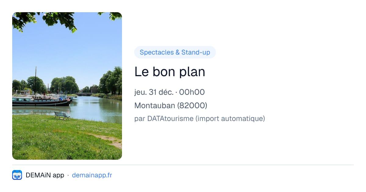 Le bon plan — Montauban