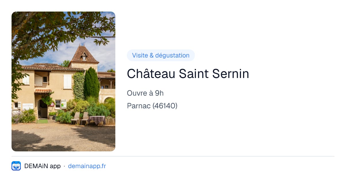 Château Saint Sernin — Parnac