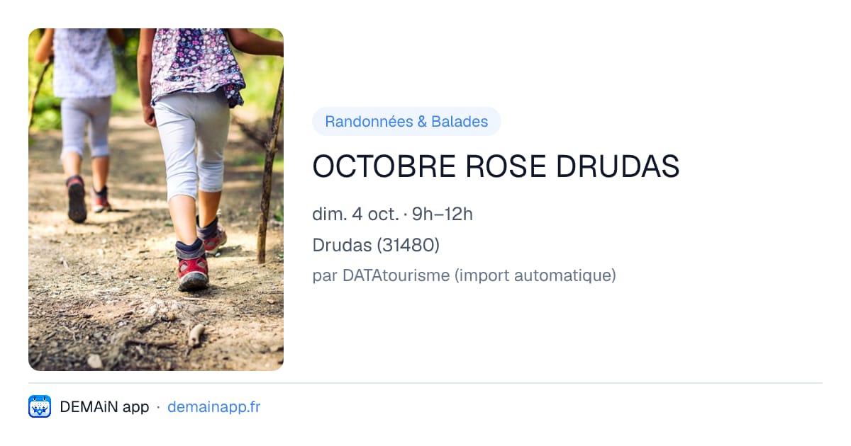 OCTOBRE ROSE DRUDAS — Drudas
