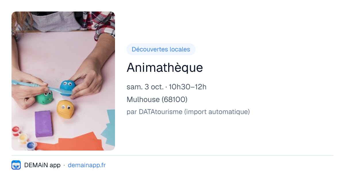 Animathèque — Mulhouse