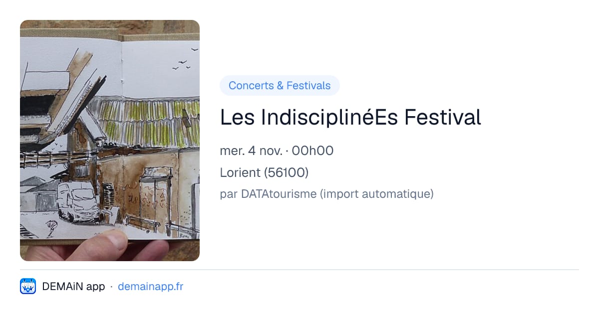 Les IndisciplinéEs Festival — Lorient