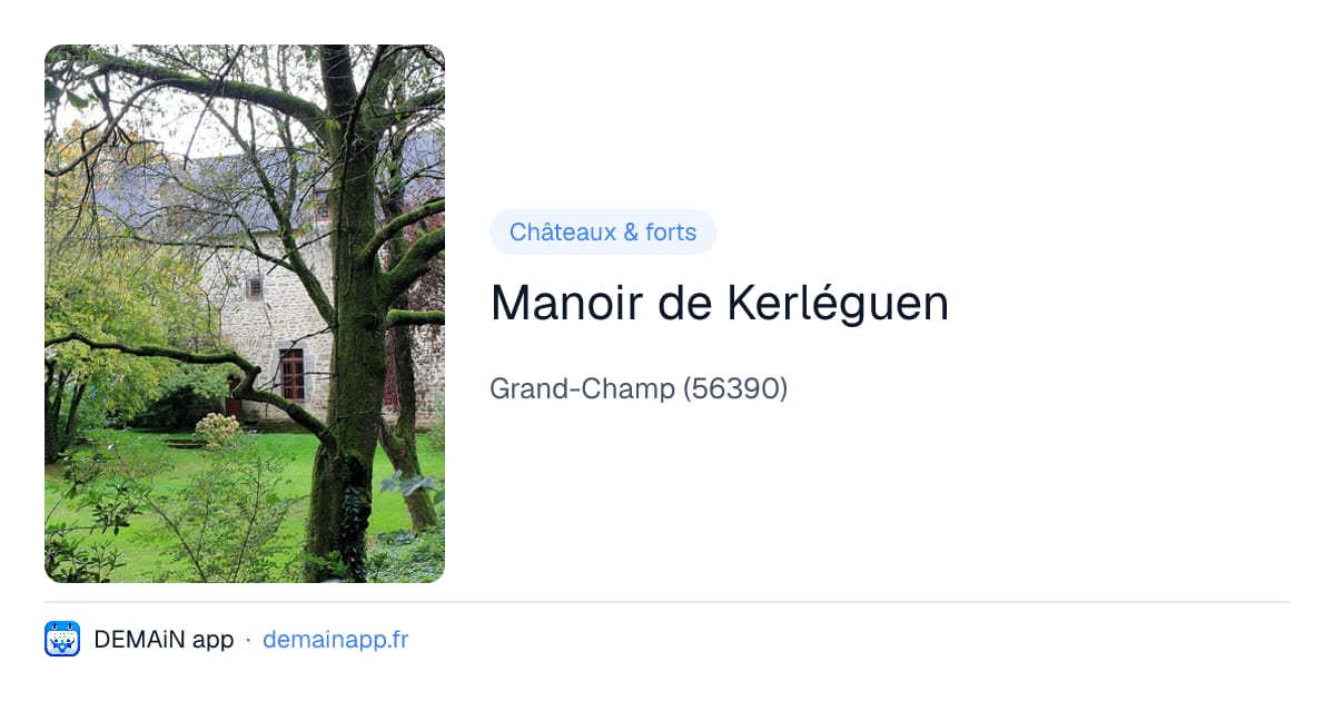 Manoir de Kerléguen — Grand-Champ
