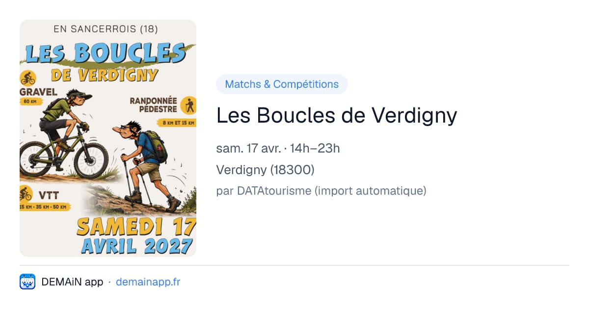 Les Boucles de Verdigny — Verdigny