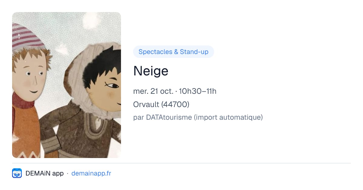 Neige — Orvault