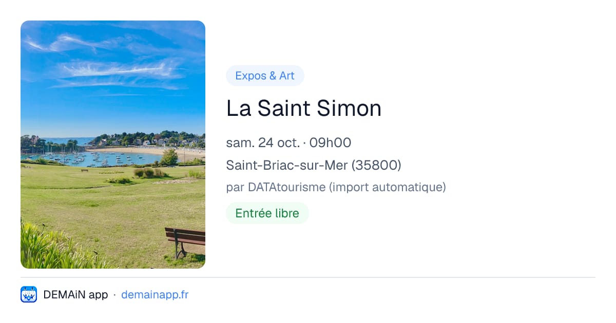La Saint Simon — Saint-Briac-sur-Mer